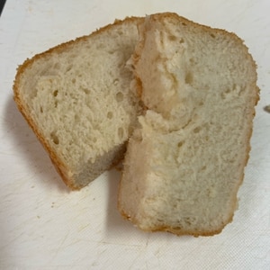 オリーブオイルで簡単ヘルシーな食パン（HB利用）